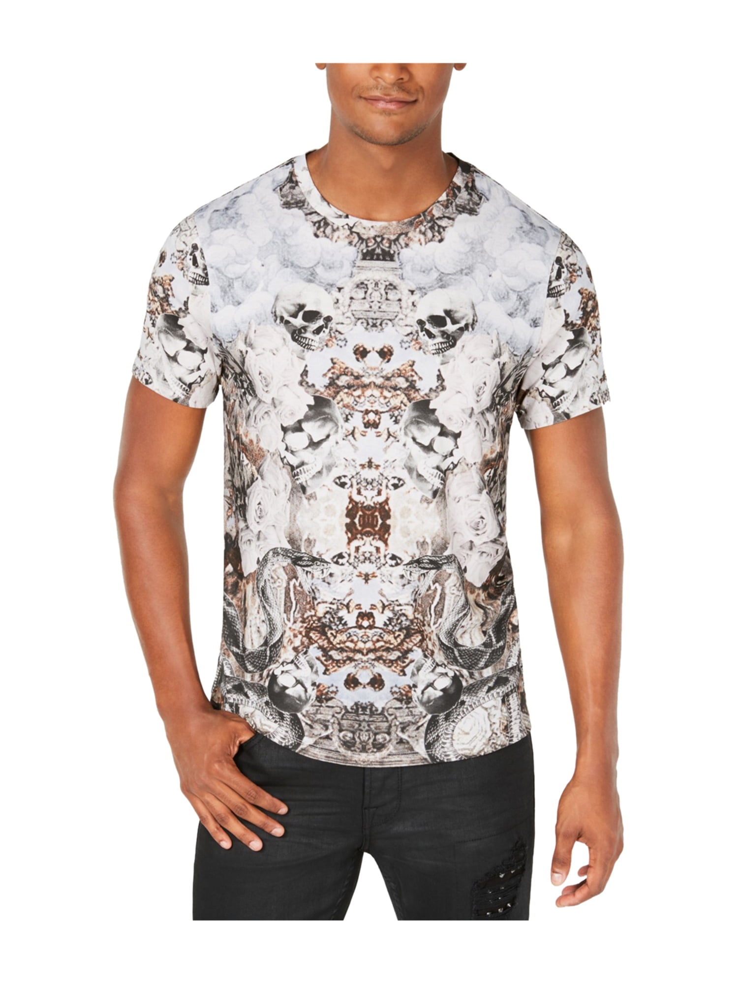 guess skull t shirt