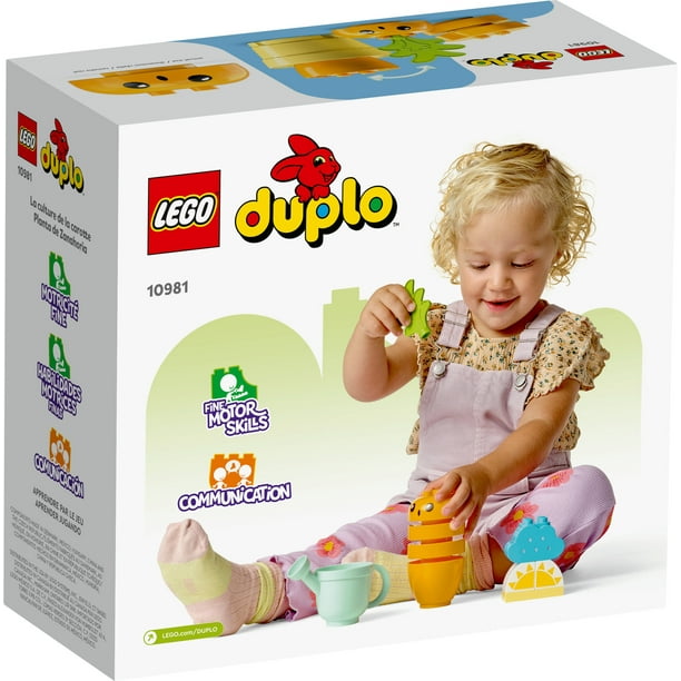 LEGO DUPLO My Growing Carrot 10981, Stacking Toys for 1.5+ Years with 4 Vegetable Bricks, Educational Toy for Toddlers - Walmart.com