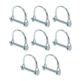 thumbnail image 2 of MOVTOTOP 8pcs Wire Lock Pin Heavy Duty Safety Coupler Pin Shaft Locking Hitch Pin, 2 of 6