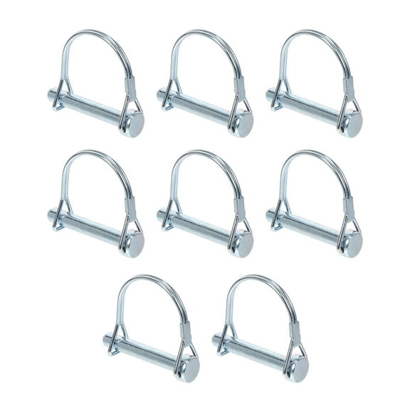 Worgeous Boat Locking Pin Carbon Steel Corrosion Resistance Home Use 8Set