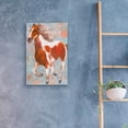 thumbnail image 4 of Epic Art 'Painted Horse' by Hooshang Khorasani, Acrylic Glass Wall Art, 16"x24", 4 of 8