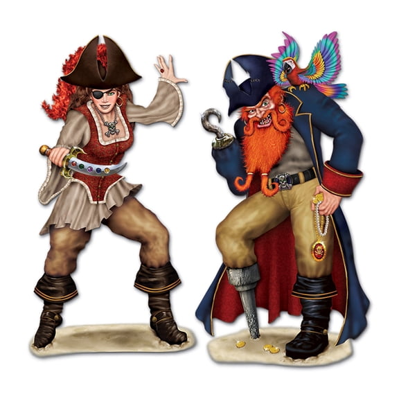 Bonny Blade & Calico Jack Props 5' 2" & 5' 6 1 By 2" - 12 Pack (2 Per Package)