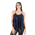 thumbnail image 1 of Blusa AMAD Tirantes Lentejuelas Casual para Mujer Talla L, 1 of 5