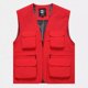 thumbnail image 5 of Chaleco de pesca de secado rápido con múltiples bolsillos para exteriores, chaleco impermeable fino para montañismo, ropa de trabajo para grupo, 5 of 6