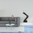 thumbnail image 2 of CoudarTitie Abstract Thinker Resin Figurine Sculpture Ornament for Bedroom Office Shop Bookshelf Ladder Handicraft Decorative Objects Desktop Table Drawer Collectible, 2 of 8