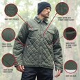 thumbnail image 4 of Rothco Diamond Quilted Cotton Jacket, 4 of 5