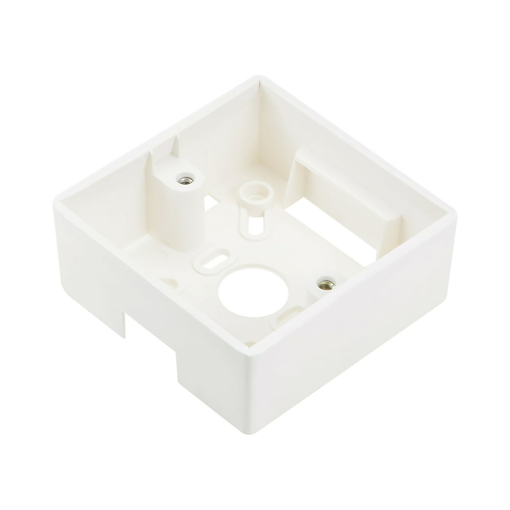 Wall Switch Box Deep Case Recessed Mount 86 Type Single Gang White 86