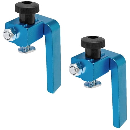 UPC: 0843441111375 | POWERTEC 2-1/4-Inch Fence Flip Stop for Woodworking  2PK  71135-P2