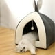 thumbnail image 4 of Cats Dogs Bed For Indoor Cats Dogs Cave Bed Warm Enclosed Covered Cats Tent House Outdoor Cave Bed House For Cats Puppy Or Small PET Outside Habitat, 4 of 7