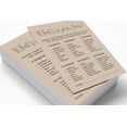 thumbnail image 3 of Inkdotpot 50-PackKraft RusticWhats In Your Purse Bridal ShowerGameWedding Shower Bachelorette Party Bulk ActivityGameCards, 3 of 7