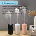 thumbnail image 6 of Car Diffuser Humidifier USB Aromatherapy Essential Oil Air Freshener USB Cool Mist Mini Portable Diffuser for Car Home Office Bedroom (Black),Pink, 6 of 9