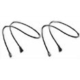 thumbnail image 3 of 36 Inch 3-Pin Black Sleeved Computer Case Fan Male to Female Extension Cable (2-Pack), 3 of 3