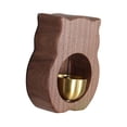 thumbnail image 2 of Cute Shopkeepers Bell Lucky Cat Business Adornos Creative Bell Chime Hanging Marrón oscuro Zulema Campana de comerciantes, 2 of 8