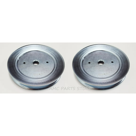 Set of 2 Pulleys, Compatible With Spindle Pulley 532129861, 532153535, 532173436, 532177865