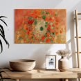 thumbnail image 3 of Elephant Stock Nasturtiums 1905 Wall Art - Horizontal Canvas Wall Art - Living Room Wall Decor - Floral And Botanical Canvas - Brown And Gray Decor By Odilon Redon - 24" x 16", 3 of 8