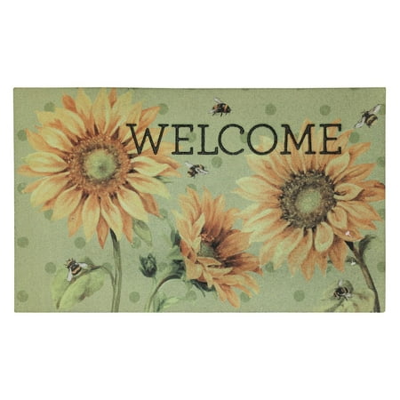 Mohawk Home Sunny Bees Recycled Rubber Door Mat Walmart Com