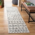 thumbnail image 2 of SAFAVIEH Tulum Herbert Oriental Runner Rug, Ivory/Grey, 2' x 8', 2 of 7