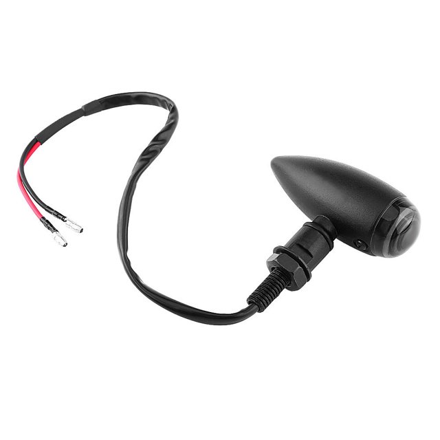 Motorcycle Turn Signals Light, Smoke Lens Motorbike Indicator Lamp Waterproof Replacement For For Repair