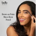 thumbnail image 5 of bdb On-Point Waterproof Micro Eyebrow Pencil - Taupe, 2-Pack, Self-Sharpening Tip, Natural Blendable Lines, 5 of 5
