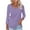 Purple, variant on YODETEY Womens T-Shirts, V-Neck Long Sleeve Shirts for Ladies,Pleated Blouses for Women Dressy Casual Long Sleeve Shirts Fall Tunic Tops, Red,Women's Plus S