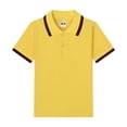 thumbnail image 4 of Fozruso Summer Short Sleeve Collared Shirt for Boys, Classic Button Closure Breathable School Uniform Shirts, 4 of 6