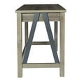 thumbnail image 4 of OSP Home Furnishings Braydon 42-Inch Wide Writing Desk, Grey Oak, 4 of 5