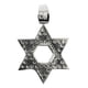 thumbnail image 2 of JOYARIS Dije Medalla Estrella De David Lisa Zirconias En Plata 925 DM-0000526, 2 of 3