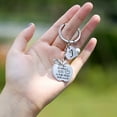 thumbnail image 4 of TINGN Initial Apple Keychain Teacher Gifts for Women Best Teacher Gifts Teacher Keychain, 4 of 5