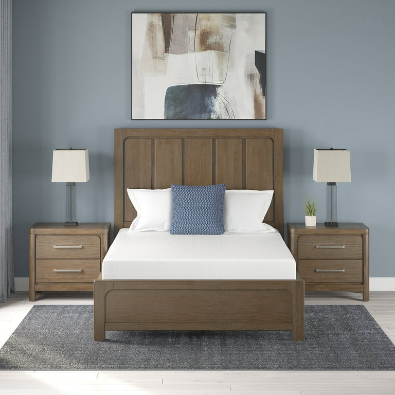 Signature Design by Ashley Chime 8 Inch Memory Foam Queen Mattress in a Box White