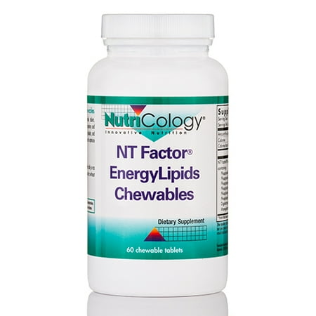 - NT Factors Energy Lipid - 60 Chewable Tablets by NutriCology