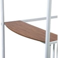 thumbnail image 3 of Harper & Bright Designs Metal Bunk Bed Adjustable, Twin-over-full, White, 3 of 7
