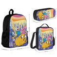 thumbnail image 2 of Adventure Time Backpack 3 Pieces Set With Lunch Bag And Pencil Case, 2 of 6