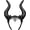 Black Horn, variant on Joyfy Deer Antlers Headband for Women, Deer Ears Costume for Halloween Party Accessories, Party Dress Up Cosplay Photo Props