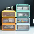 thumbnail image 3 of Bangcool Under Desk Drawer Plastic Self Adhesive Under Table Drawer Stationery Organizer, 3 of 10