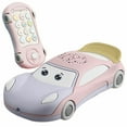 thumbnail image 1 of Toddler Phone Toy Car Design Educational Plastic Toy Story Phone Smartphone Toy, 1 of 10