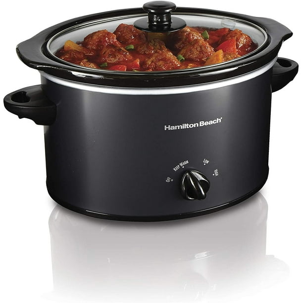 Hamilton Beach 3-Quart Slow Cooker with Lavavajillas-Safe Cr Hamilton Beach Hamilton Beach