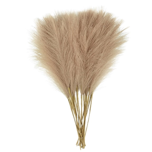 6pcs Dried 45cm Natural Silk for Home Decor Vase Fillers Living Room Kitchen Bedroom