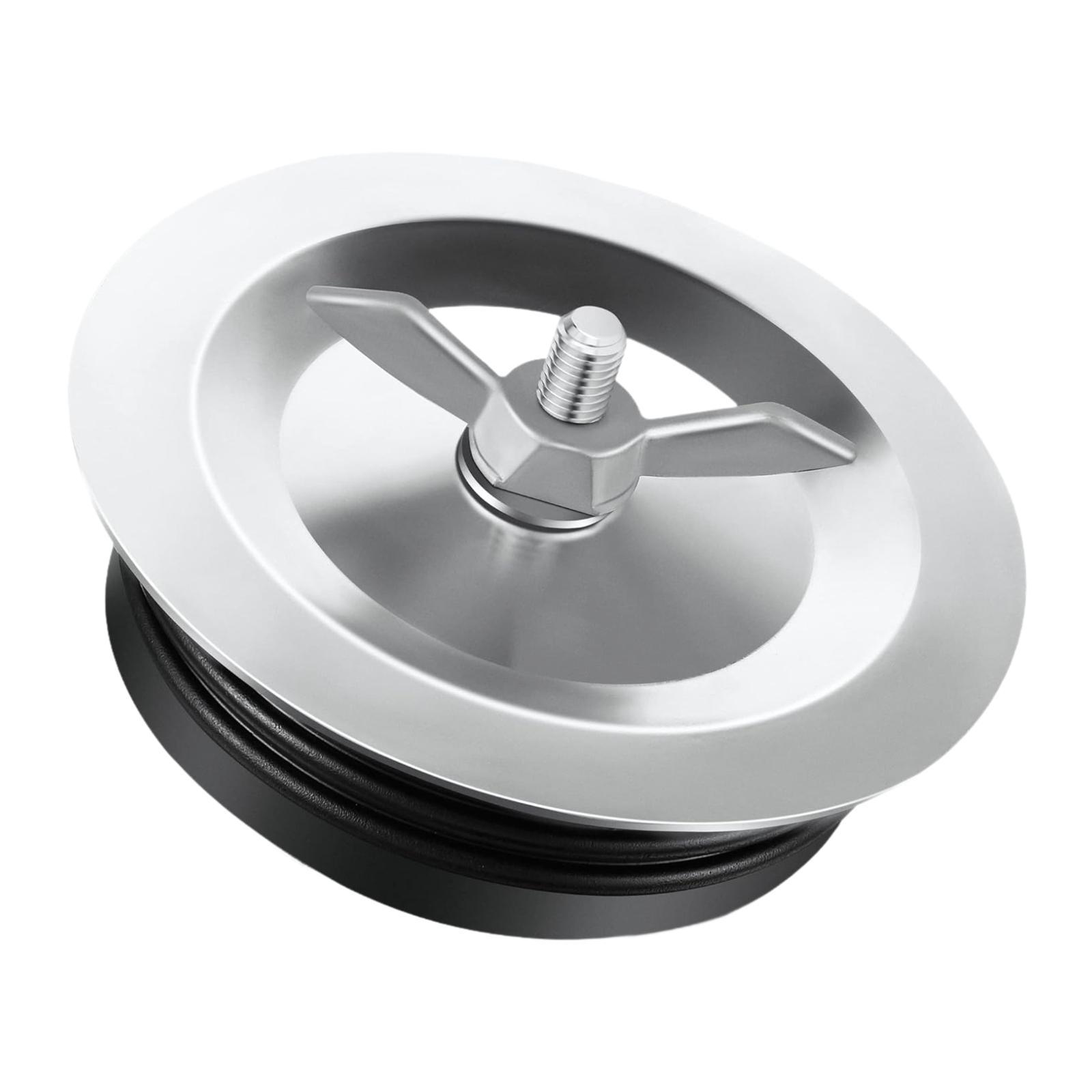 2 Bouchons De Lavabo Universels En Acier Inox – Pour Trous De 2,54 à 3,81 Cm, Avec Filtre à Cheveux Anti-odeur