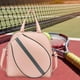 thumbnail image 5 of Bolsa de raqueta de , sostiene una raqueta de individual, bolsas de de hombro portátiles para mujeres, bolsa de mano separada seca y Rosado shamjiam Bolso de tenis de bádminton, 5 of 9
