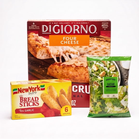 Frozen Cheese Pizza Meal Bundle
