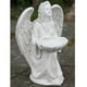 Northlight Ange à Genoux Tenant la Coquille Religieuse Extérieure Jardin Statue Mangeur d'Oiseaux – image 2 sur 6