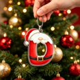 thumbnail image 6 of Luoshdecor Christmas Tree Ornaments Initial,Personalized Santa Claus Style Alphabet Pendant Decorations,Suitable for Xmas Gift Giving,(D), 6 of 6