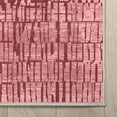 thumbnail image 7 of Well Woven Abstract Nightscape Modern Geometric Flat-Weave Red 9'10" x 13' Area Rug, 7 of 7