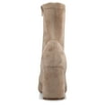 thumbnail image 4 of Journee Womens Vivia Stretch Shaft Almond Toe Comfort Dress Booties, Widths Available, 4 of 10