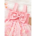 thumbnail image 4 of Bagilaanoe Newborn Baby Girl Party Dress Butterfly Sleeveless A-line Princess Dresses 6M 9M 12M 18M 24M Infant Patchwork Tulle Skirt, 4 of 7