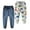 B, variant on uublik Boys Sweatpants Drawstring Elastic Waist Soft Dinosaur Car Print 2PC Going Out Pants