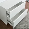 thumbnail image 2 of Klair Living Devi White Wall Mounted Walk in Wood Closet System, 2 of 13