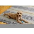 thumbnail image 4 of Linon Outdoor Washable Area Rug Collection, Ivory and Blue, 7' x 9', 4 of 8