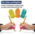 thumbnail image 4 of The Pencil Grip Bumpy Pencil Grippers 6 Pcs, Improves Handwriting, Ergonomic Pen Holder for Righties & Lefties, Ideal for All Ages, 4 of 8