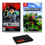 Metroid Dread and Minecraft - Two Game Bundle For Nintendo Switch